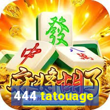 444 tatouage