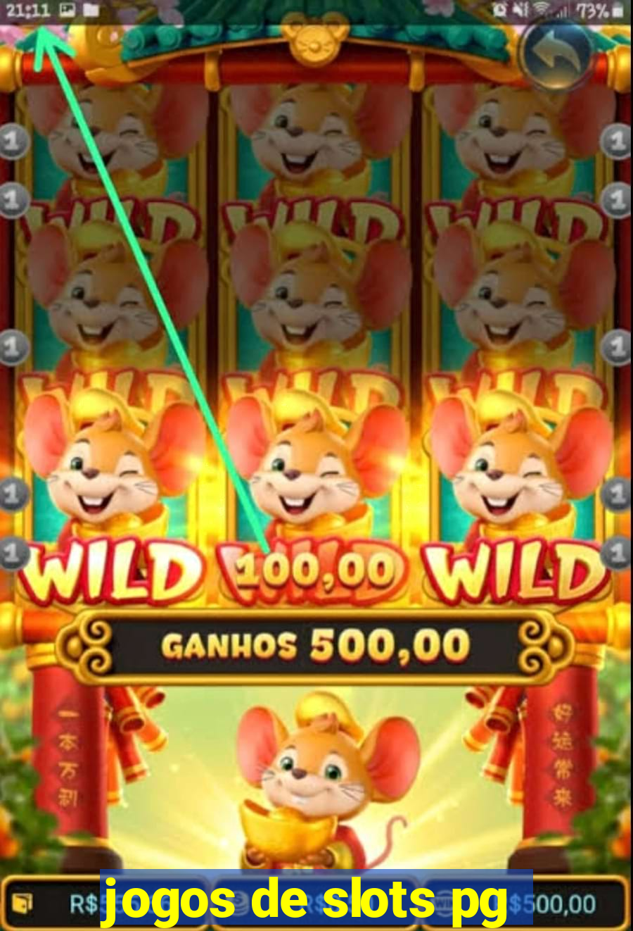 jogos de slots pg