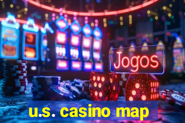 u.s. casino map