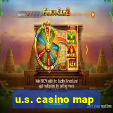 u.s. casino map