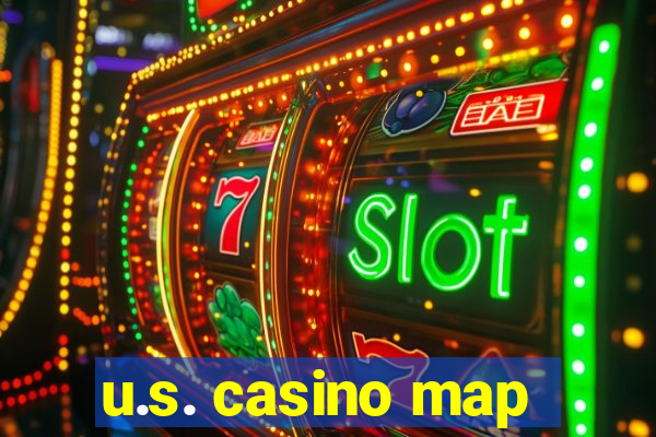 u.s. casino map