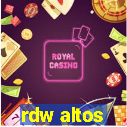 rdw altos