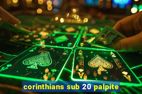 corinthians sub 20 palpite