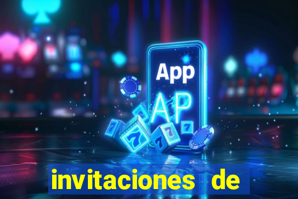 invitaciones de bingo para editar