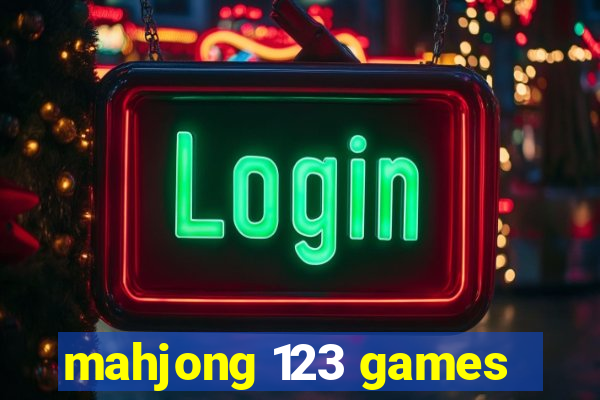 mahjong 123 games