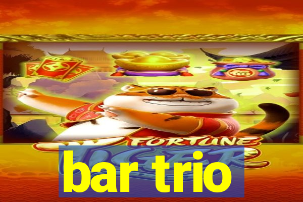 bar trio