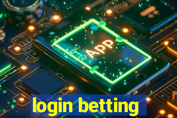 login betting