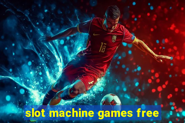 slot machine games free