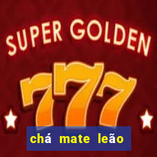 chá mate leão tem cafeína