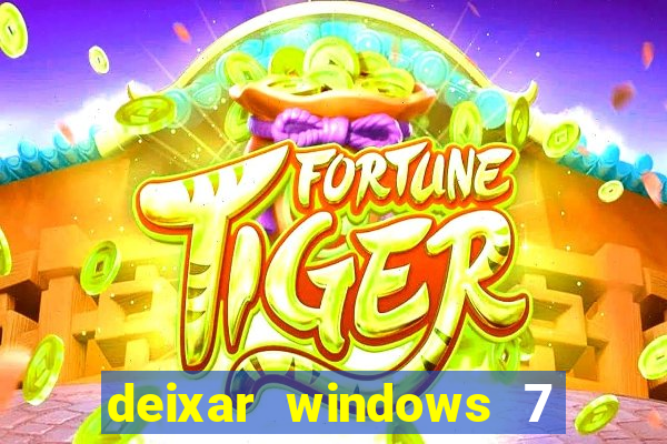 deixar windows 7 mais rapido