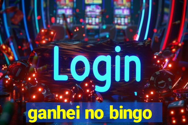 ganhei no bingo