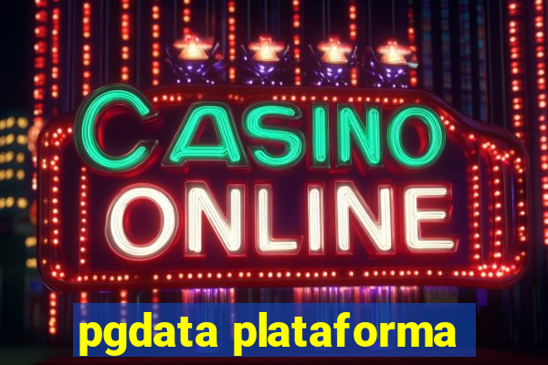 pgdata plataforma