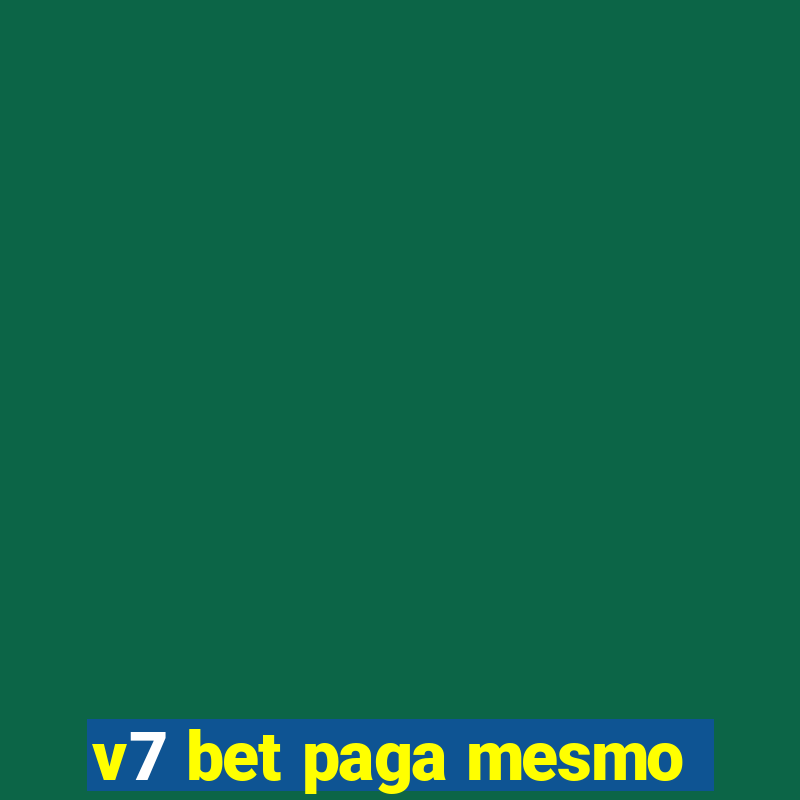 v7 bet paga mesmo