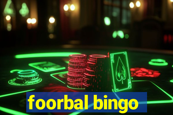 foorbal bingo