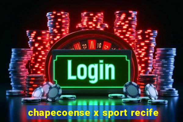 chapecoense x sport recife