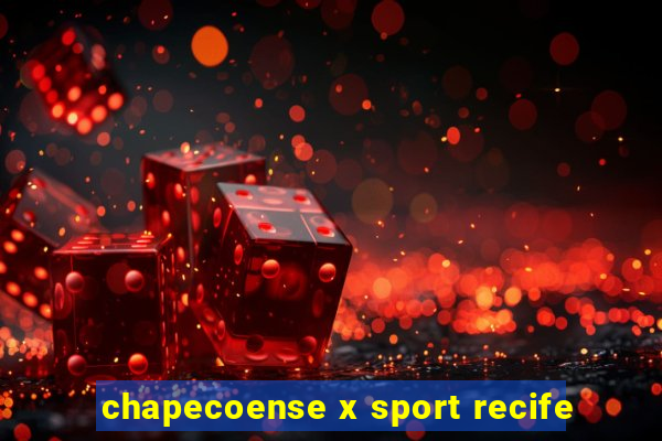 chapecoense x sport recife