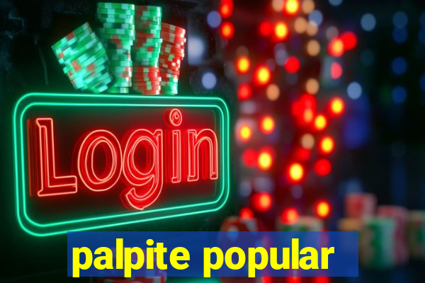 palpite popular