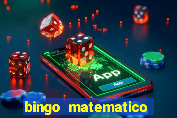 bingo matematico para ensino medio