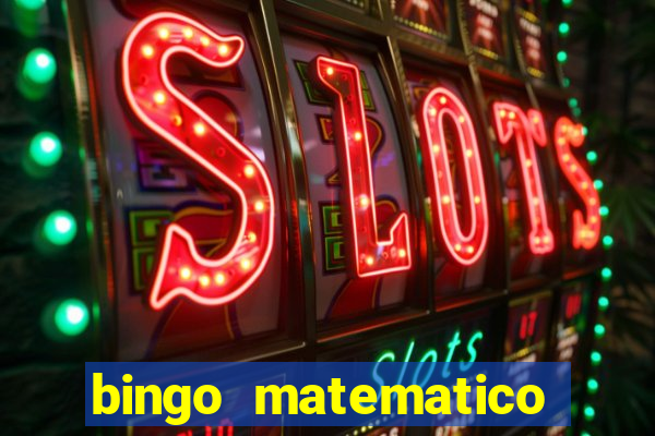 bingo matematico para ensino medio