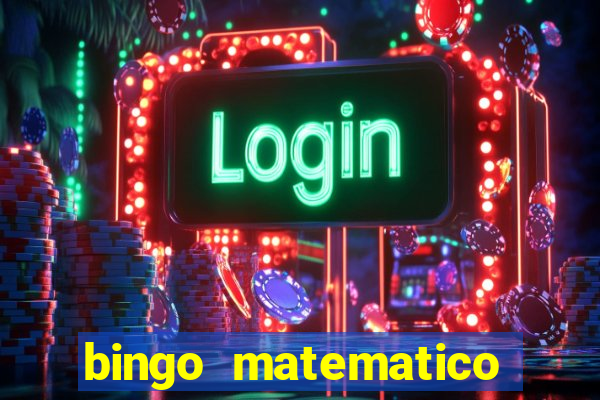 bingo matematico para ensino medio