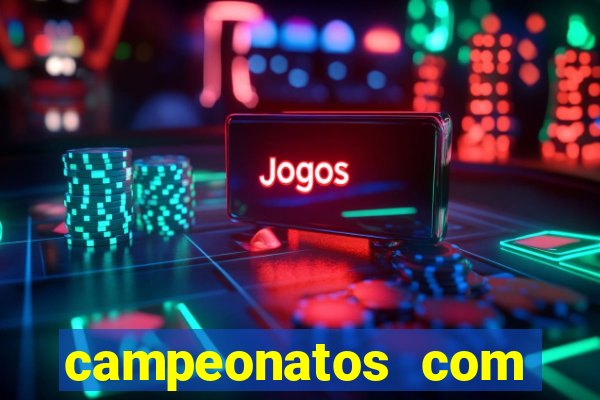 campeonatos com mais escanteios