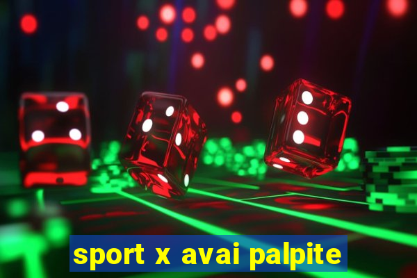 sport x avai palpite