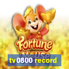 tv0800 record