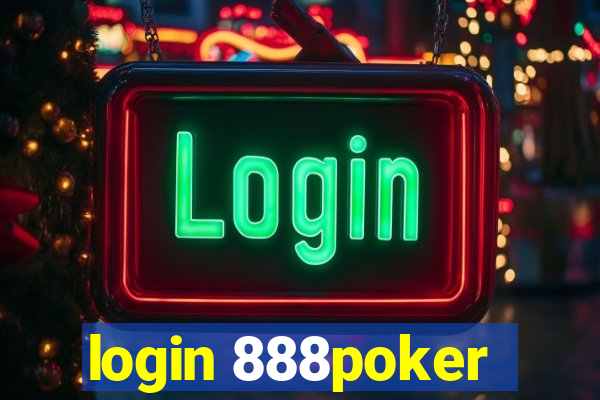 login 888poker