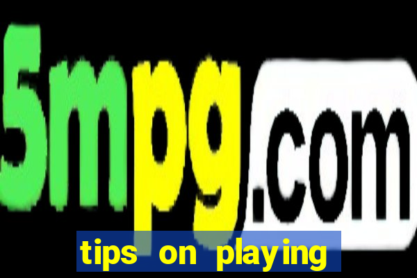 tips on playing slot machines