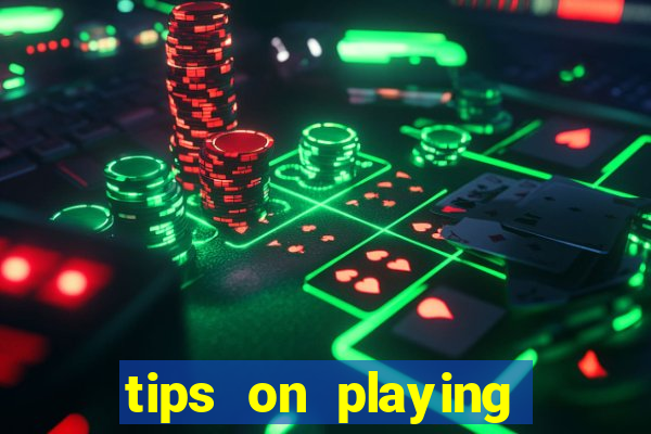 tips on playing slot machines