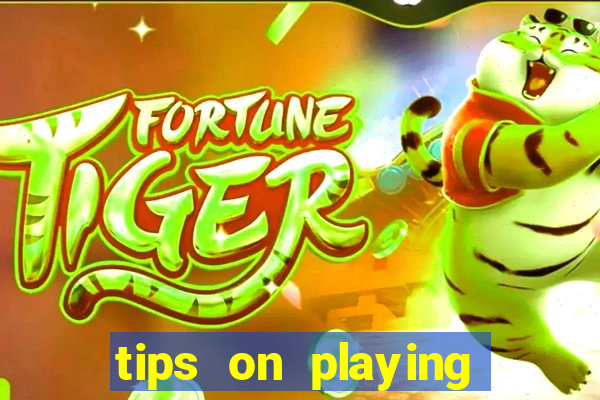 tips on playing slot machines