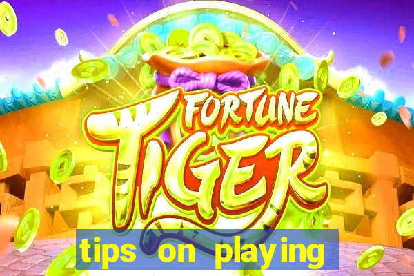 tips on playing slot machines