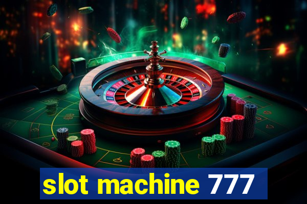 slot machine 777