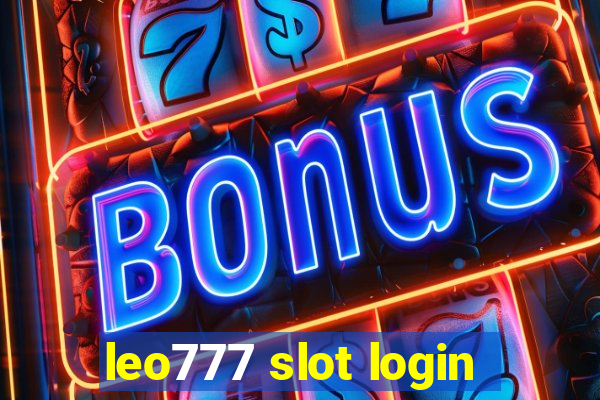 leo777 slot login