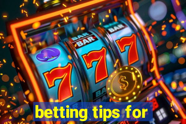 betting tips for