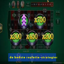 de bedste roulette-strategier