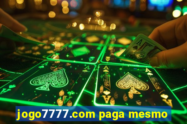 jogo7777.com paga mesmo