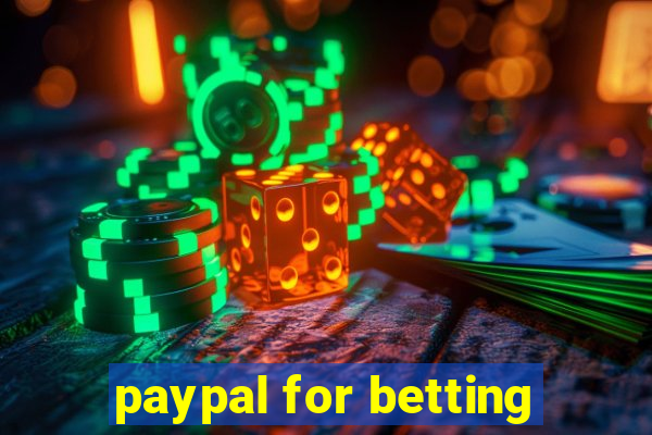 paypal for betting