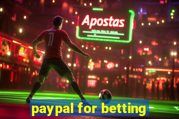 paypal for betting