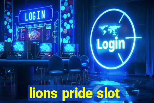 lions pride slot