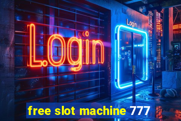 free slot machine 777