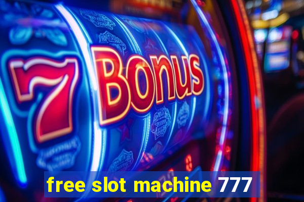 free slot machine 777