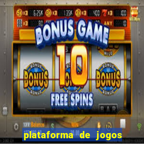 plataforma de jogos com bonus sem deposito