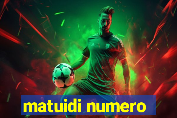 matuidi numero