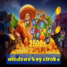 windows keystroke