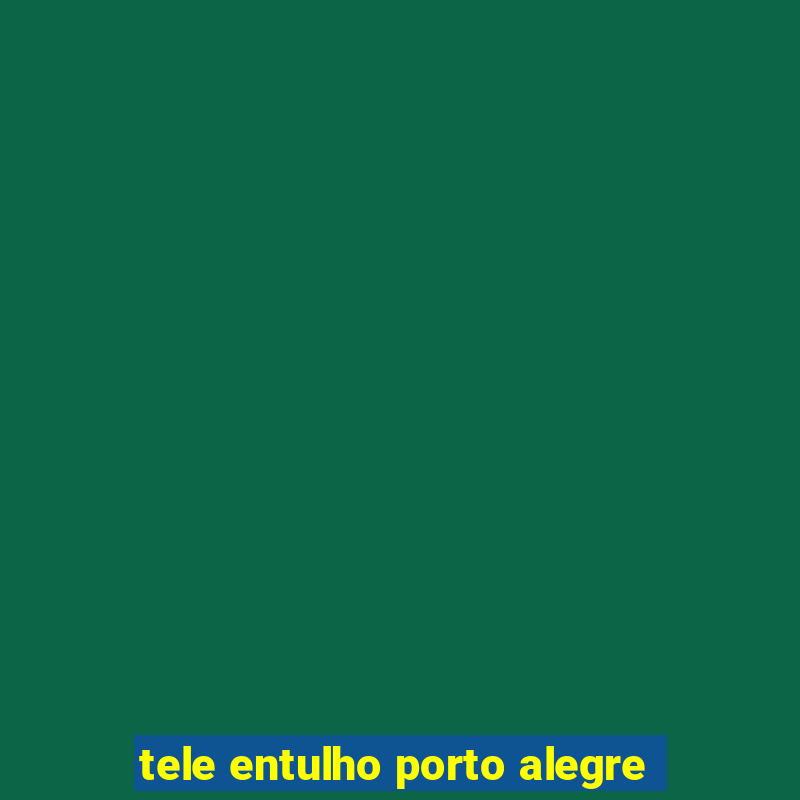 tele entulho porto alegre