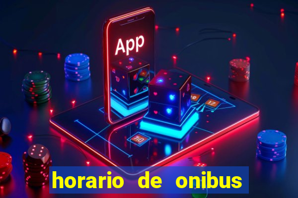 horario de onibus rio pardo rs