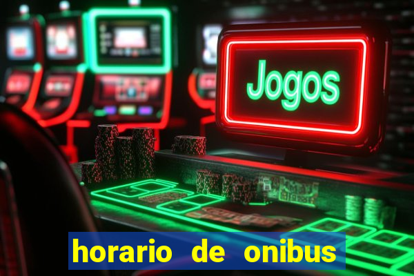 horario de onibus rio pardo rs