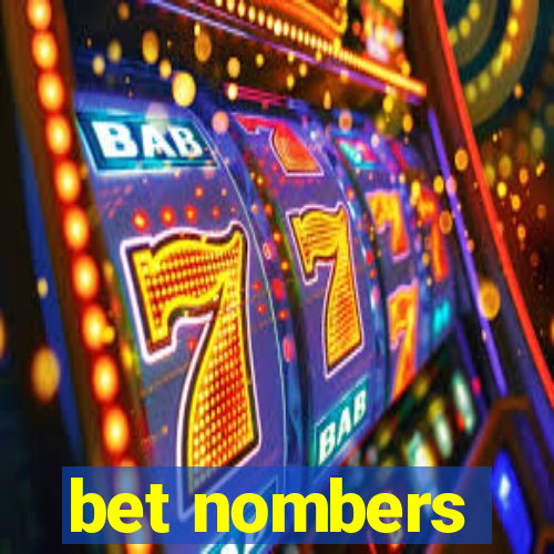 bet nombers