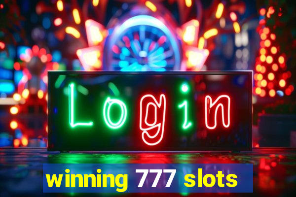 winning 777 slots